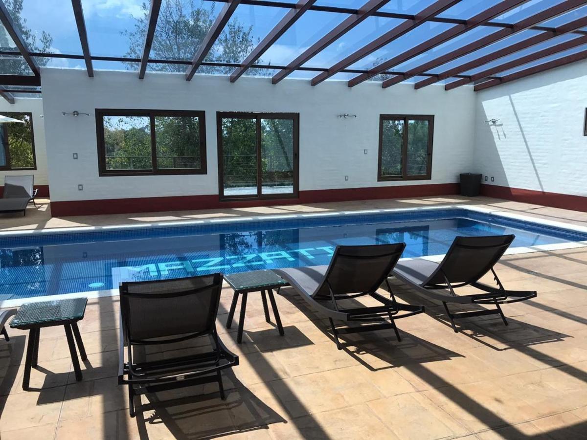 Cabanas Mazzatl Jacuzzy Mazamitla Buitenkant foto