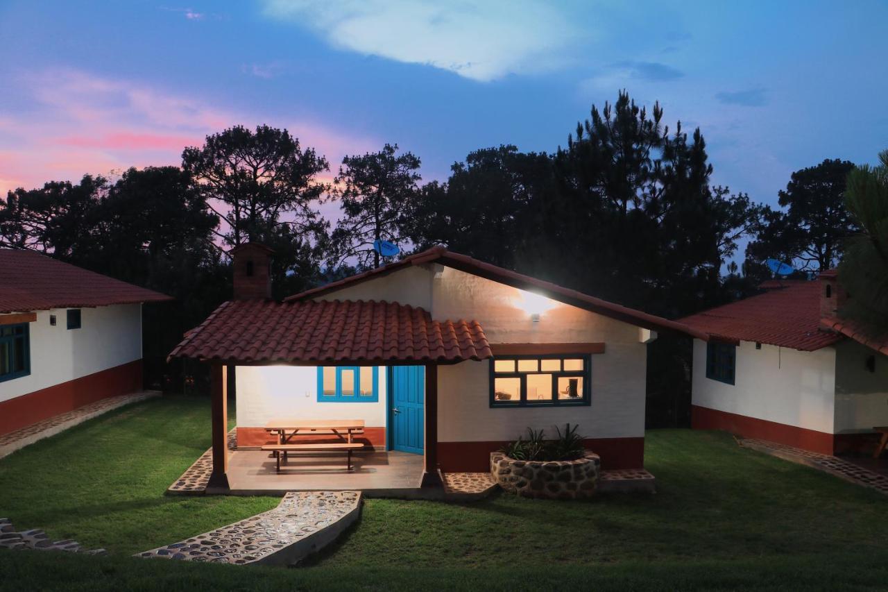 Cabanas Mazzatl Jacuzzy Mazamitla Buitenkant foto