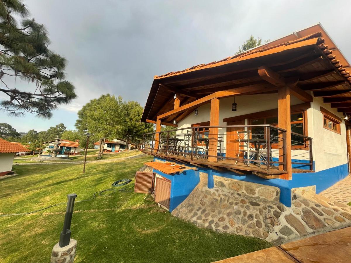 Cabanas Mazzatl Jacuzzy Mazamitla Buitenkant foto