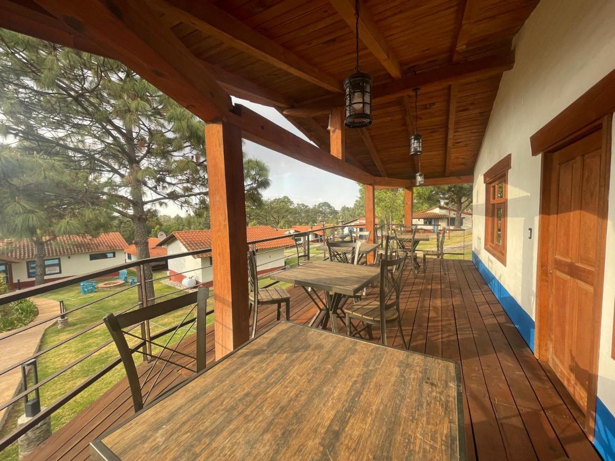 Cabanas Mazzatl Jacuzzy Mazamitla Buitenkant foto
